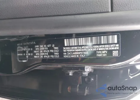 2017 Jeep Renegade Latitude Fwd из США, поврежденный, VIN ZACCJABB8HPE73925